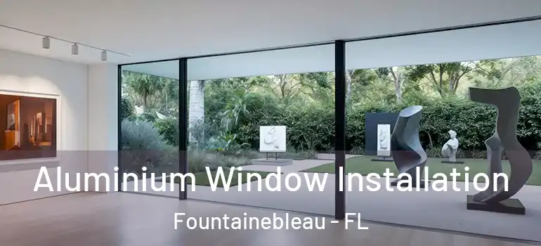  Aluminium Window Installation Fountainebleau - FL
