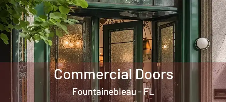  Commercial Doors Fountainebleau - FL