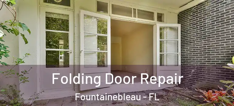  Folding Door Repair Fountainebleau - FL