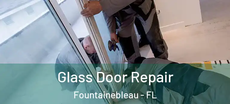  Glass Door Repair Fountainebleau - FL