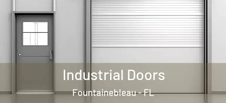  Industrial Doors Fountainebleau - FL