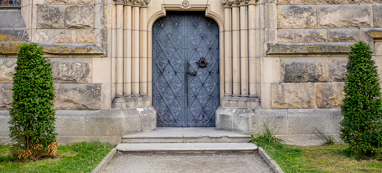 Traditional Double Front Doors in Fountainebleau, FL