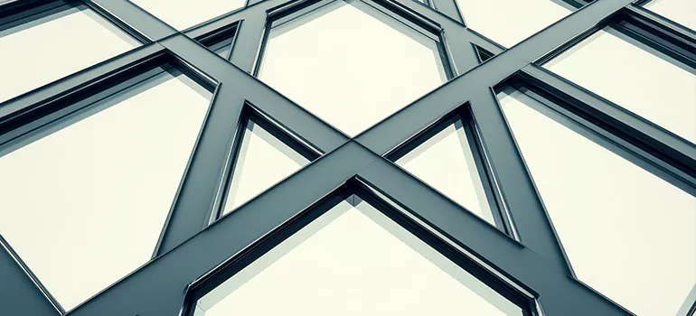Geometric Window Shades in Fountainebleau, FL