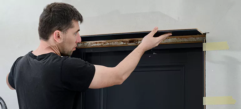 Wood Door Hole Repair in Fountainebleau, FL