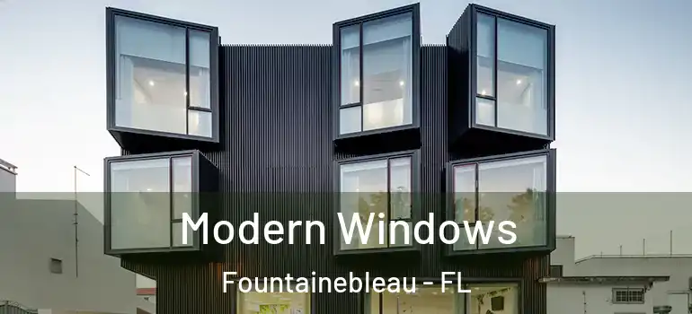  Modern Windows Fountainebleau - FL