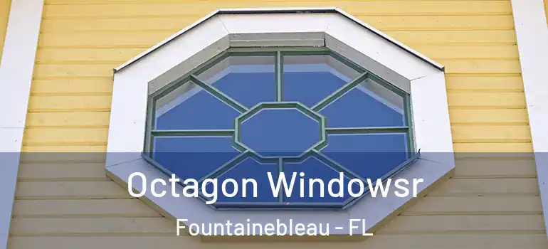  Octagon Windowsr Fountainebleau - FL