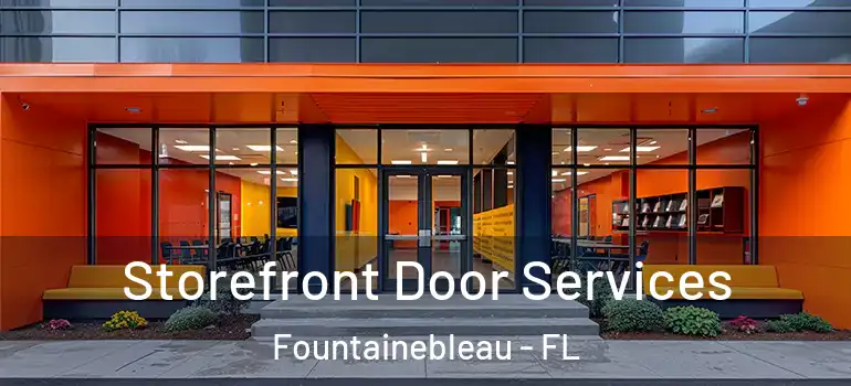  Storefront Door Services Fountainebleau - FL