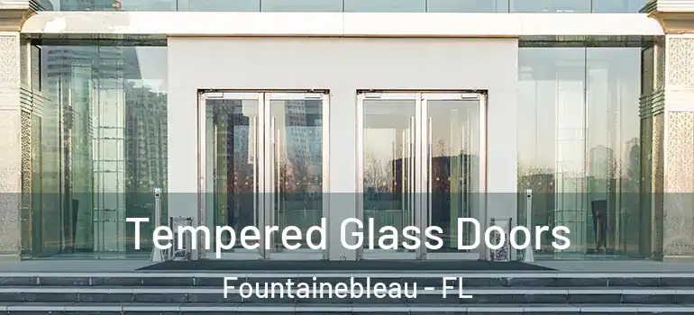  Tempered Glass Doors Fountainebleau - FL