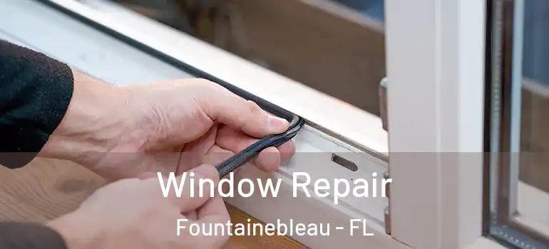  Window Repair Fountainebleau - FL