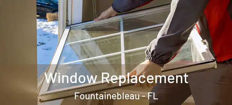  Window Replacement Fountainebleau - FL
